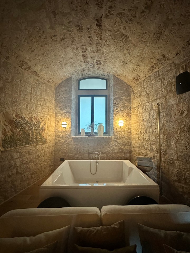 Fort hotel on Mamula Island