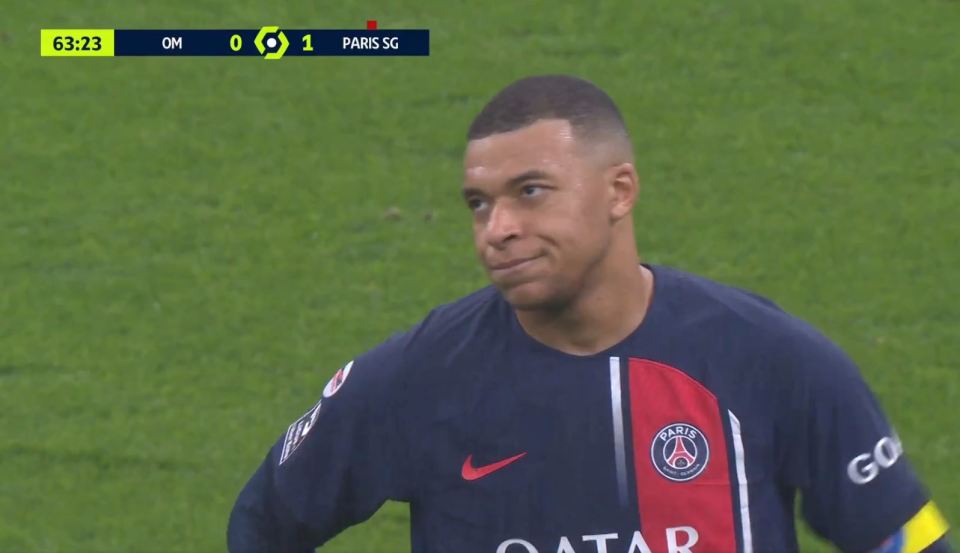Kylian Mbappe was left furious after being substituted