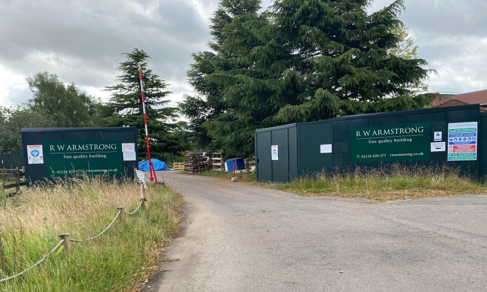 The mansion has been subject of a major rebuild project costing millions