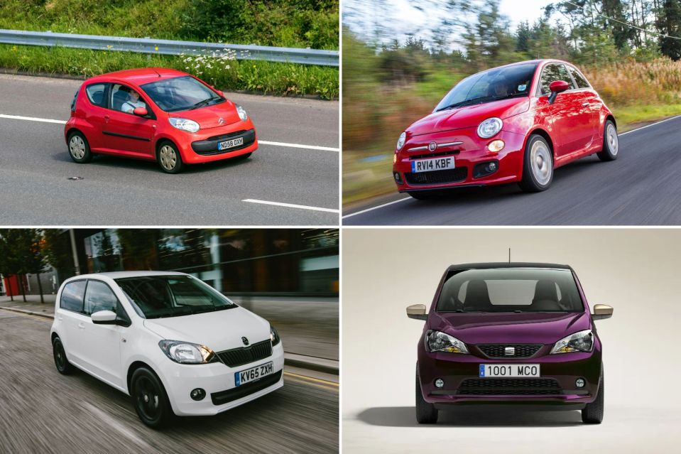 Experts have revealed the best city cars for under £5,000