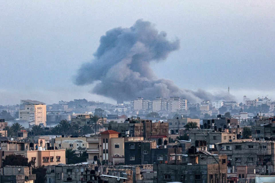 The Gaza Strip - war-torn after six months of fighting between Hamas and Israel