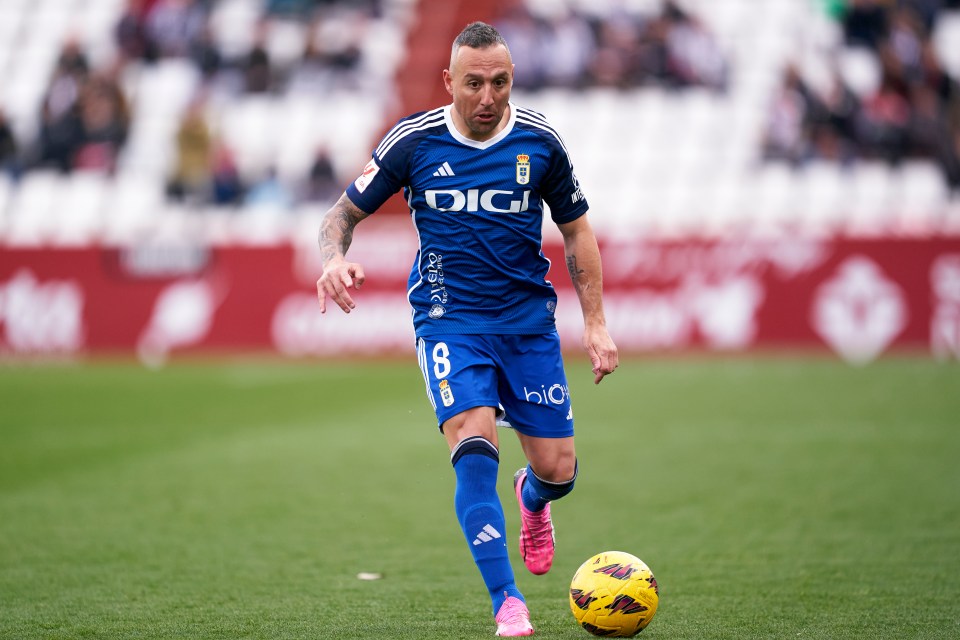 The Spanish midfielder is back at Real Oviedo