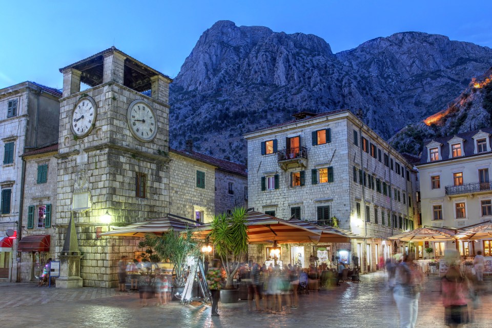 Wander the medieval town of Kotor