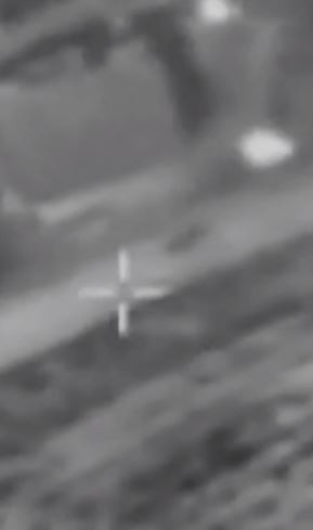 Footage from the airstrike appears to show the IDF destroying a Hezbollah stronghold
