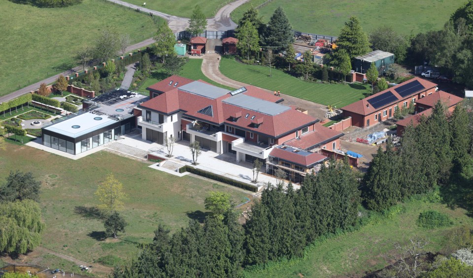 Sunninghill Park, the former home of The Duke and Duchess Of York now owned by Timur Kulibayev