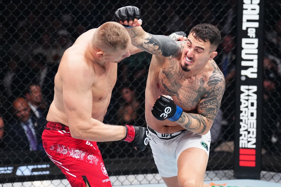 Tom Aspinall is in contention to be on the card along with Leon Edwards