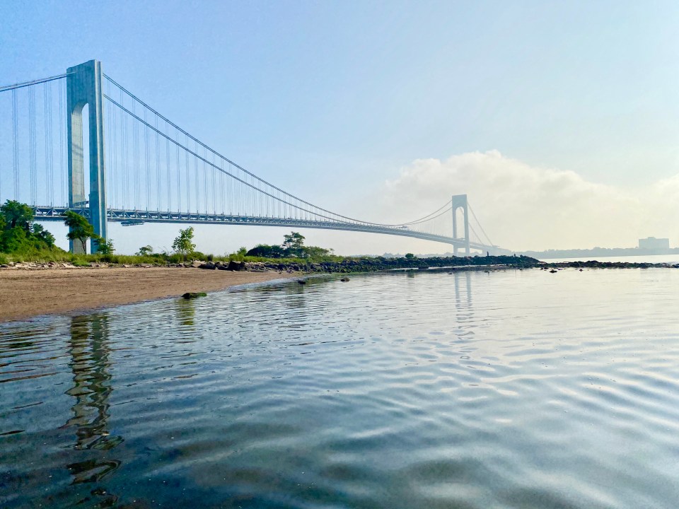 The Verrazzano-Narrows Bridge is also located in New York