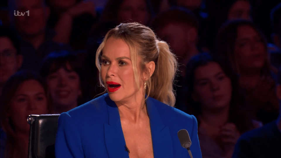 Amanda was completely gobsmacked