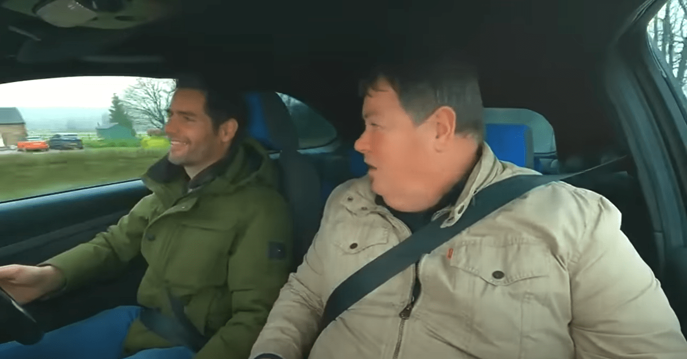 Mike and Elvis take the car for a drive after the mechanic's repair