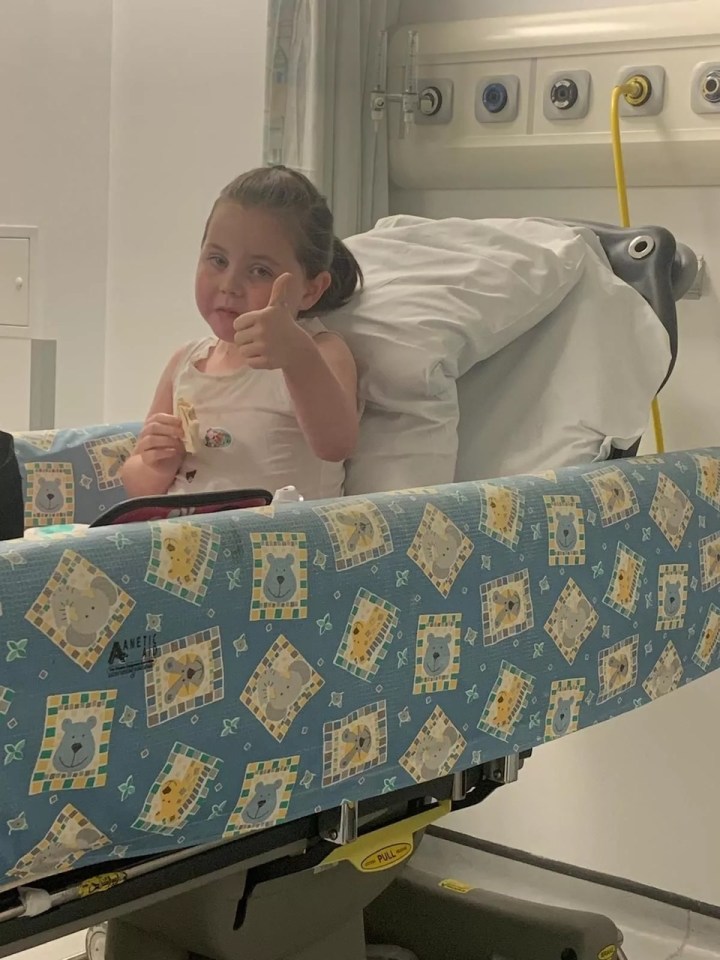 WEBGRAB// TAKEN WITHOUT PERMISSION// http://www.chroniclelive.co.uk/news/north-east-news/north-tyneside-girl-brain-tumour-28258370, , Just Giving appeal for Mercy Cuthbertson who has a rare type of brain tumour
