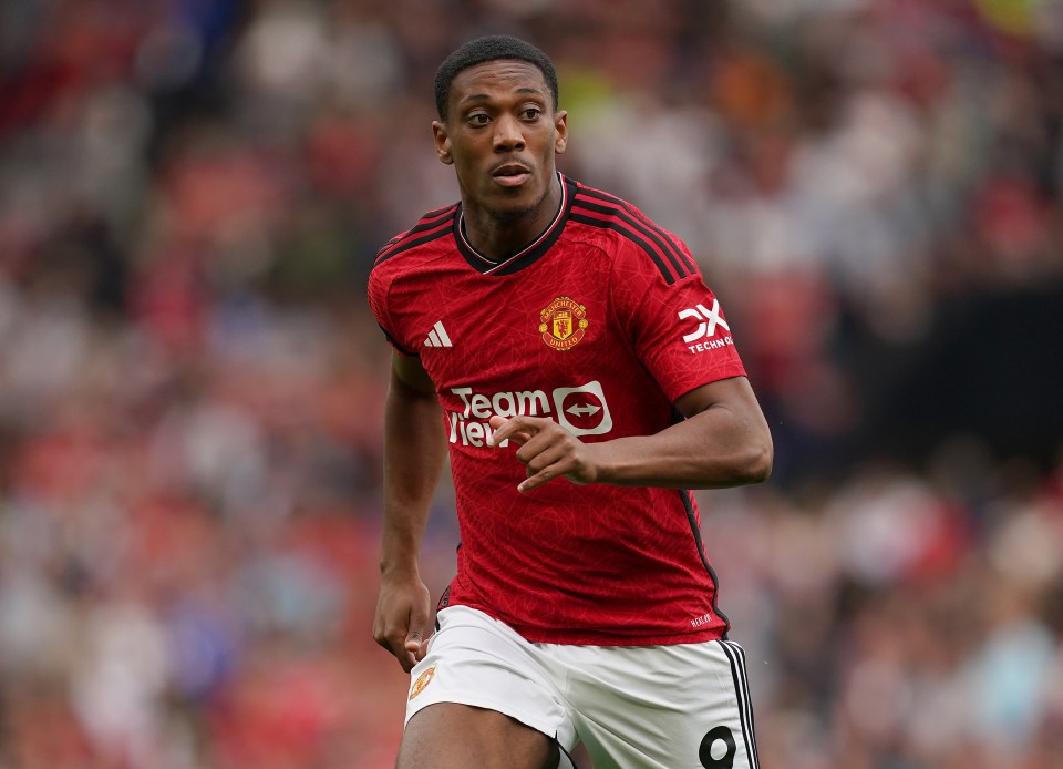 Antony Martial has struggled this season due to injury