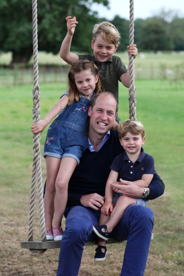 Judi said the new photo also demonstrates Princess Charlotte’s natural 'leadership'