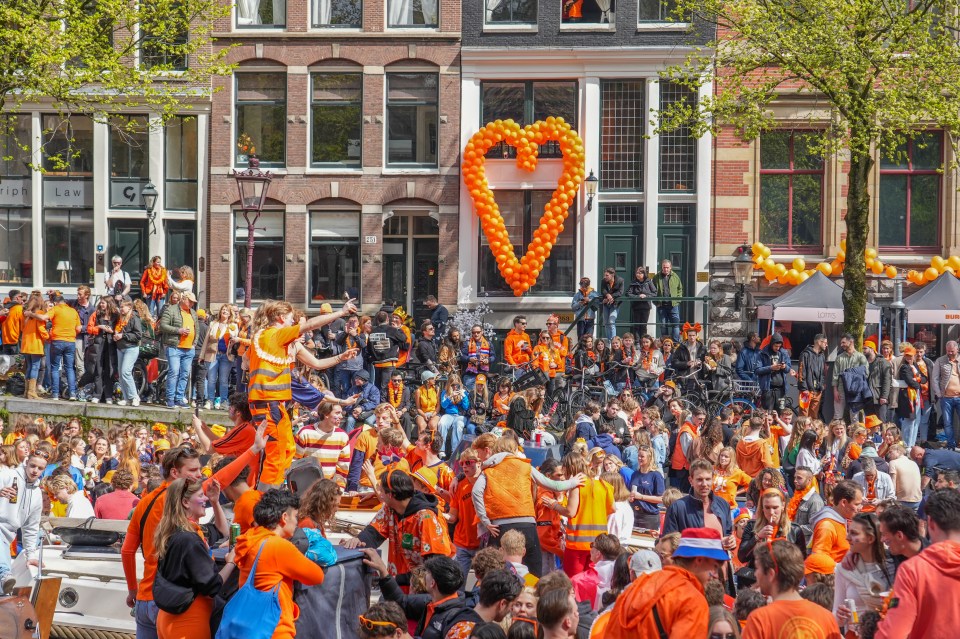 King's Day 2024 was celebrated by most of the Netherlands going out onto the streets kitted out with the national colour of orange