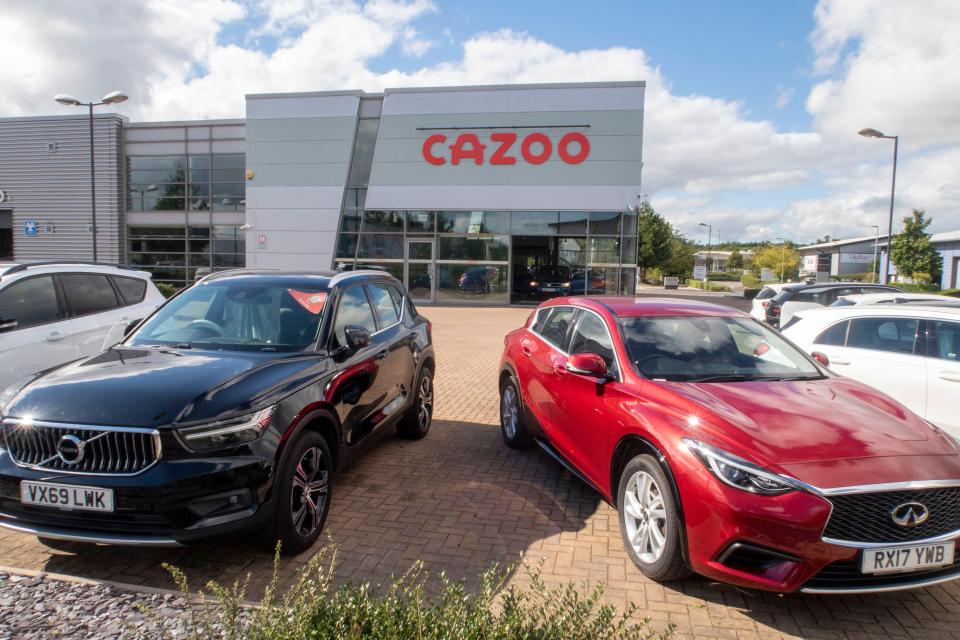 Cazoo has dropped drastically on the New York Stock Exchange