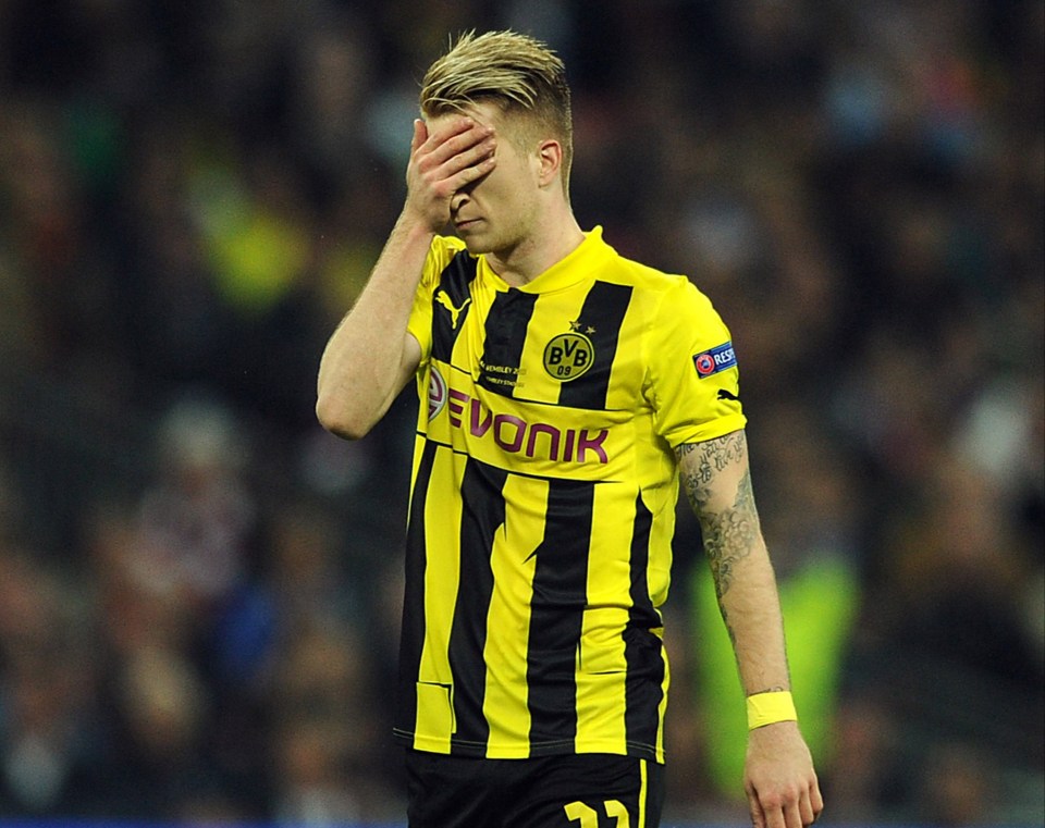 Dortmund suffered heartbreak at Wembley in the 2013 Champions League final