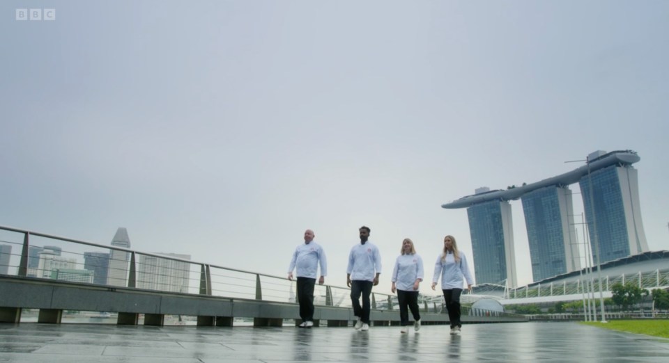 The show stars - and judges - jetted to South East Asia to experience the cuisine