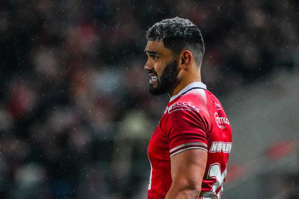 David Nofoaluma's Salford career lasted just two games