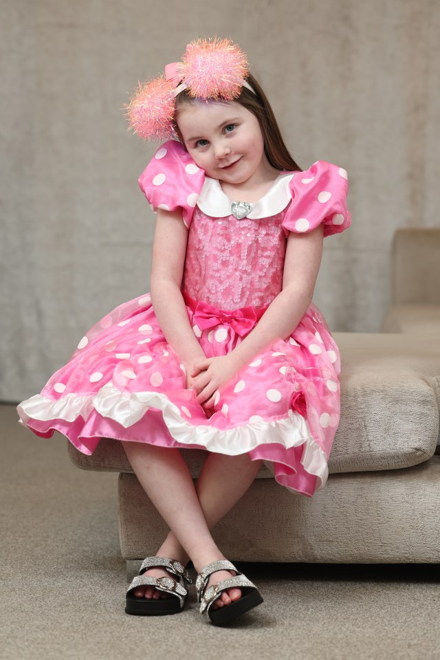 The Sun - Mercy Cuthbertson from Newcastle celebrates her 6th birthday and the fantastic news that the Suns campaign has helped raise over £100,000 for treatment for her brain tumour. See story Jane Atkinson.