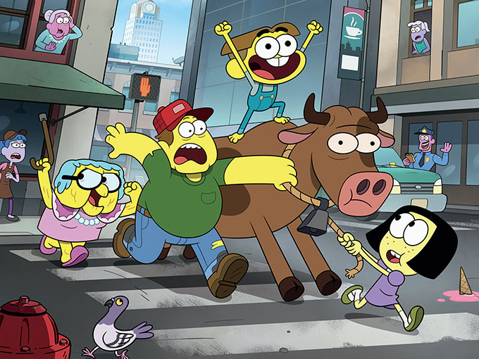 Families will be entertained by Big City Greens