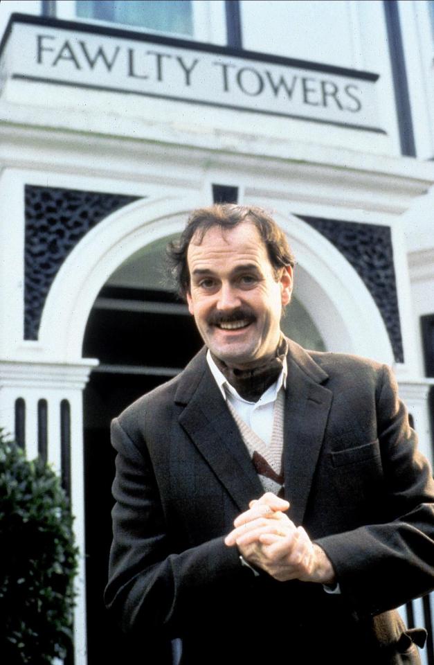 He promised a naughty side to his eccentric hotelier alter-ego