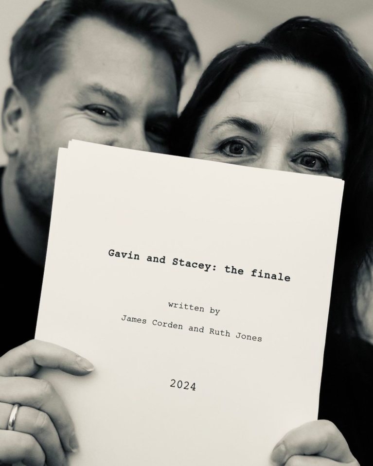 James and Ruth confirmed they've written the script for the last ever episode of the show