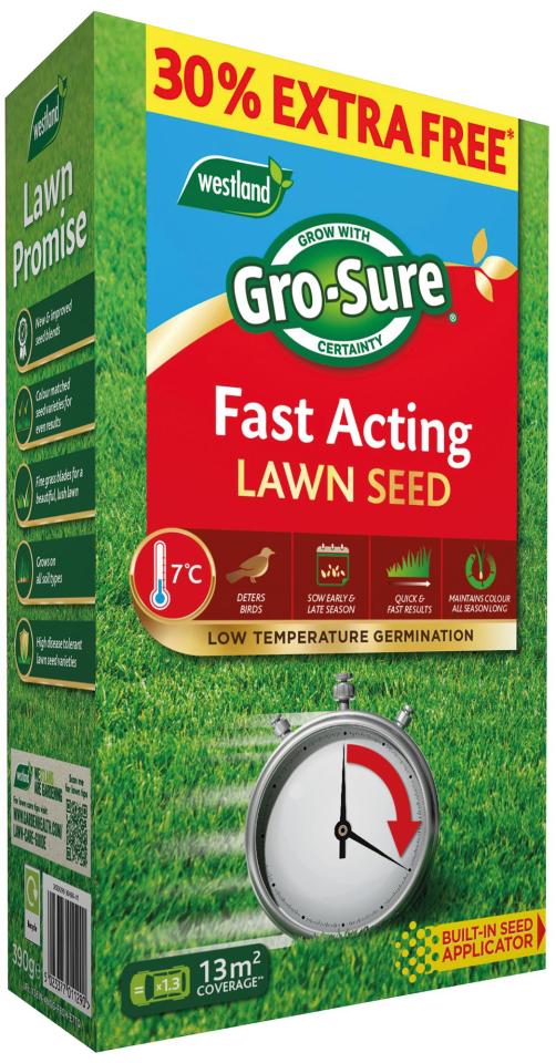 Tesco even have lawn seed for just a fiver right now