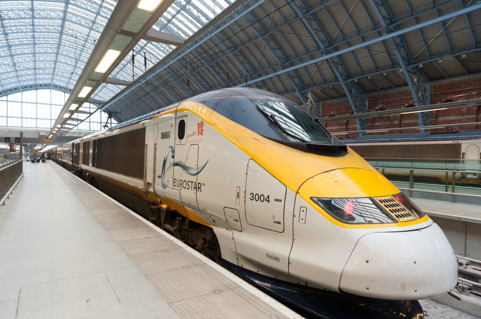 The Eurostar trains travels throughout Europe (stock image)