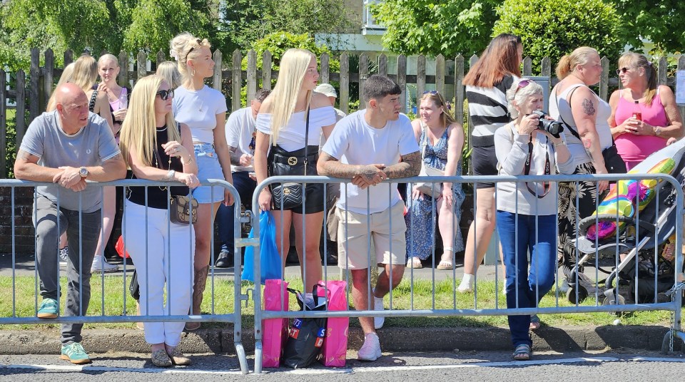 There was a strong turnout at the event despite it being a Monday morning