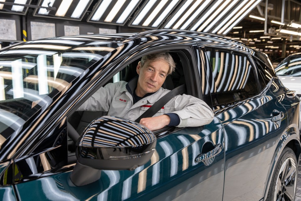 Rob says: 'Another thing that impresses is the pride and precision of the 6,000 people who work here'