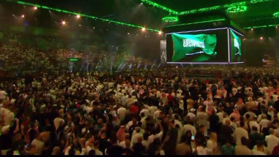 Fans slammed the lack of atmosphere ahead of Tyson Fury vs Oleksandr Usyk
