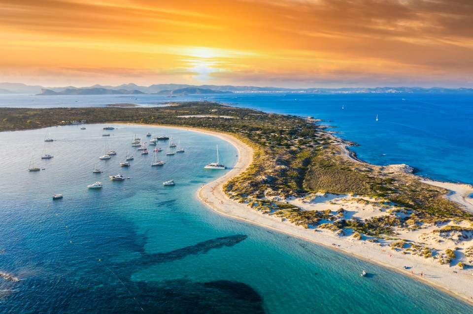 Ibiza is the third of the airline's new routes from Stansted