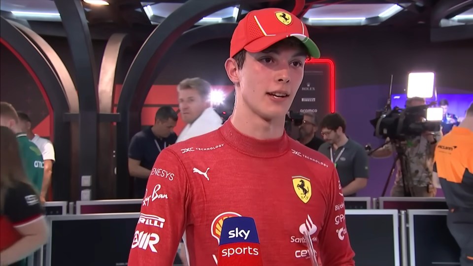 Bearman impressed on his F1 debut earlier this season