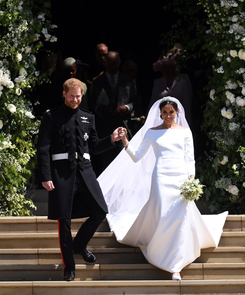 Prince Harry and Meghan Markle are celebrating their wedding anniversary this weekend
