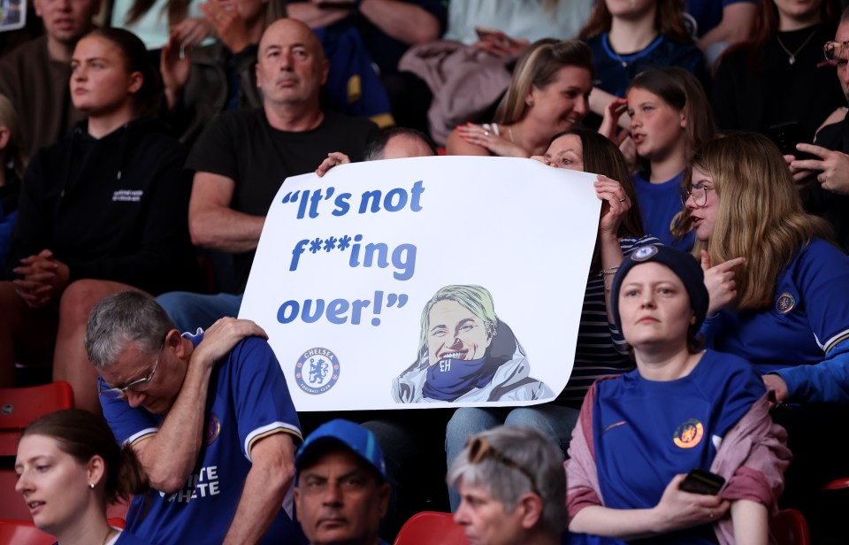 Blues fans hope to see the team pull off a win against United at Old Trafford with WSL title retention at stake