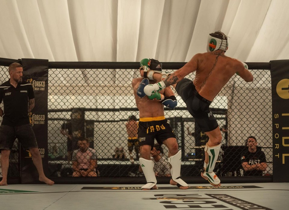 But The Notorious seemed to be firing on all cylinders in his latest sparring session