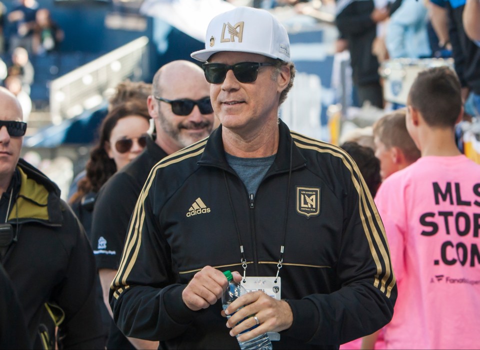 Will Ferrell is a part-owner of Giroud's new club LAFC