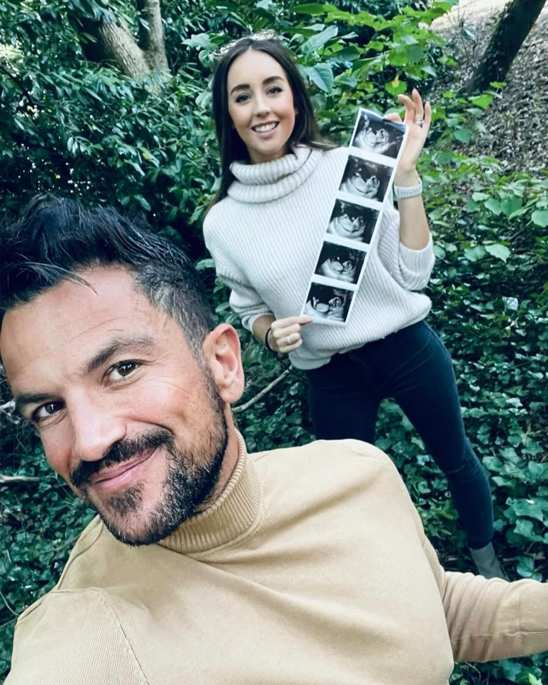 The couple announced Emily's pregnancy last year