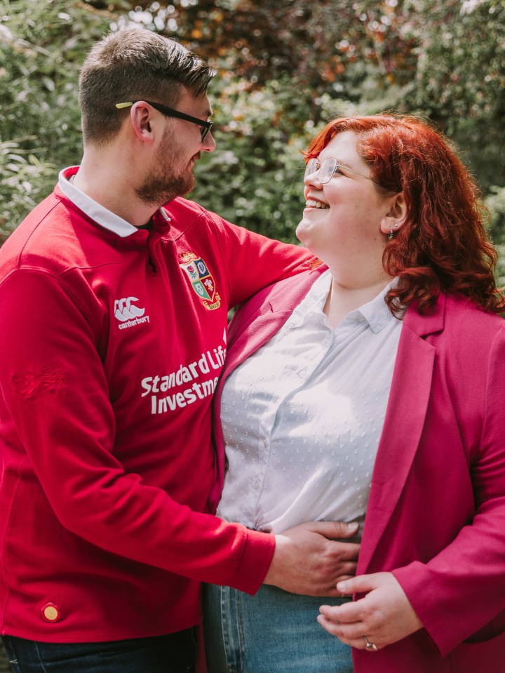 Now the couple have found a system that works well for them, and Polly has put her career first