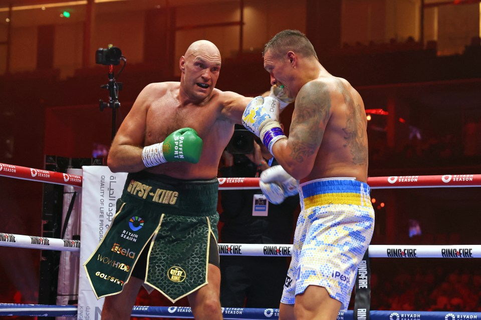 Tyson Fury intends to rematch Oleksandr Usyk