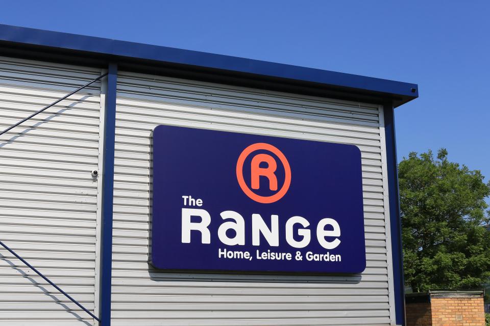 The Range's Click & Collect service is now available across the UK