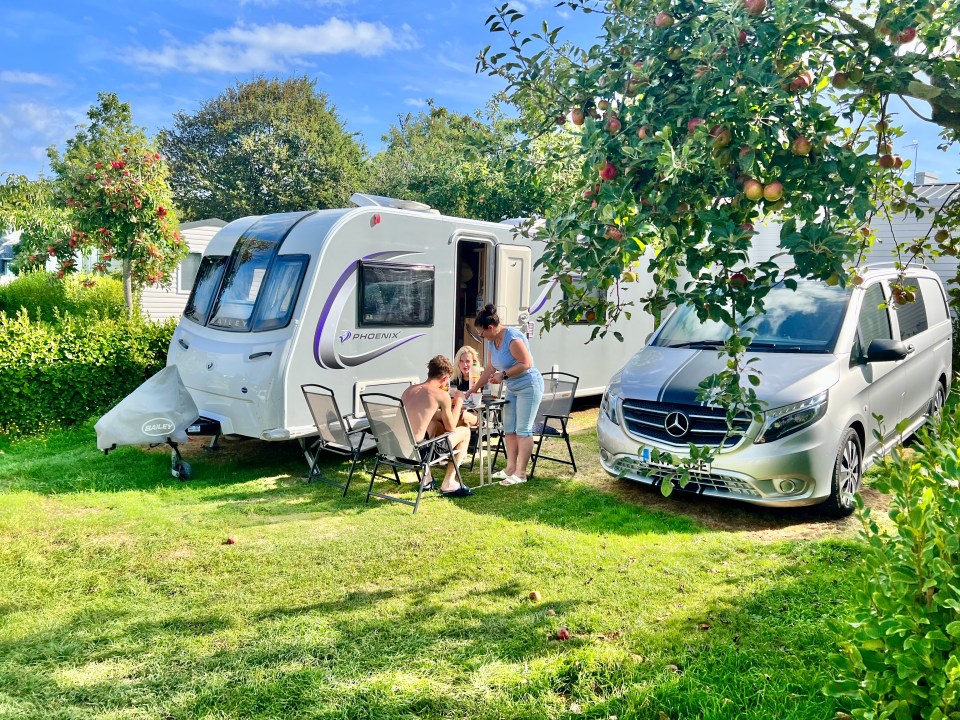 The 4H Camping Du Poulquer, sits on the eastern edge of the beach and was chosen not just for the location, but also for facilities that rivalled that of the villa holiday