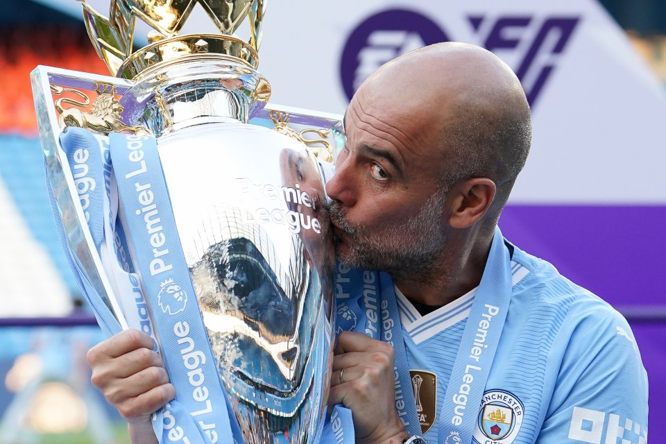 Man City boss Pep Guardiola remains top dog in the table and when it comes to wages