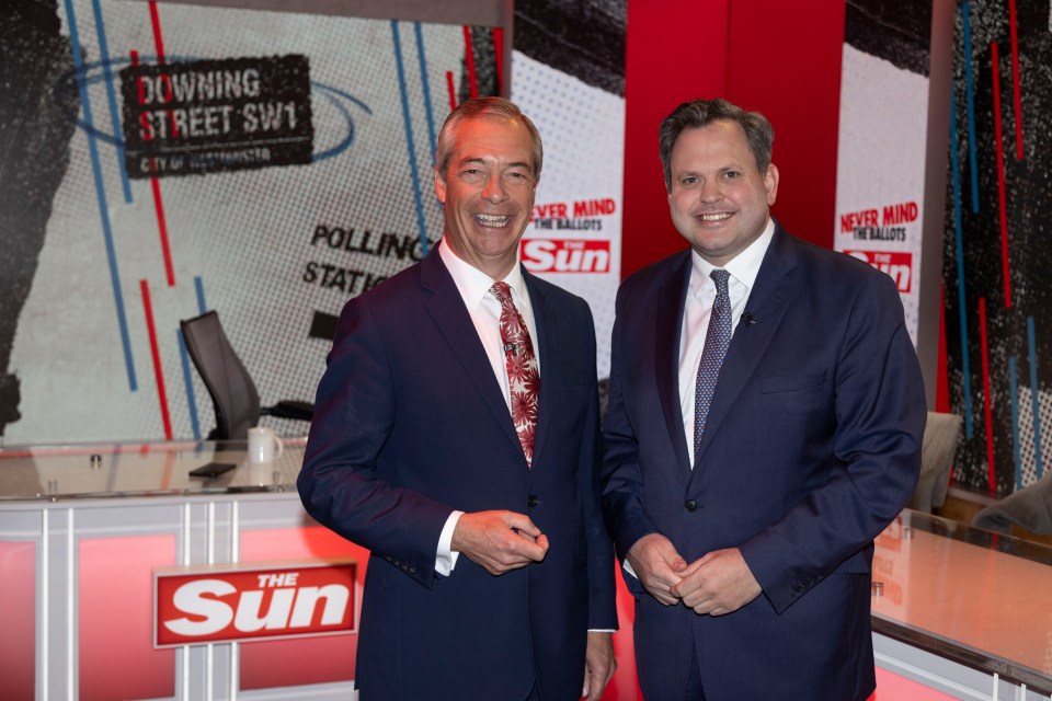 He was grilled by The Sun's Political Editor Harry Cole