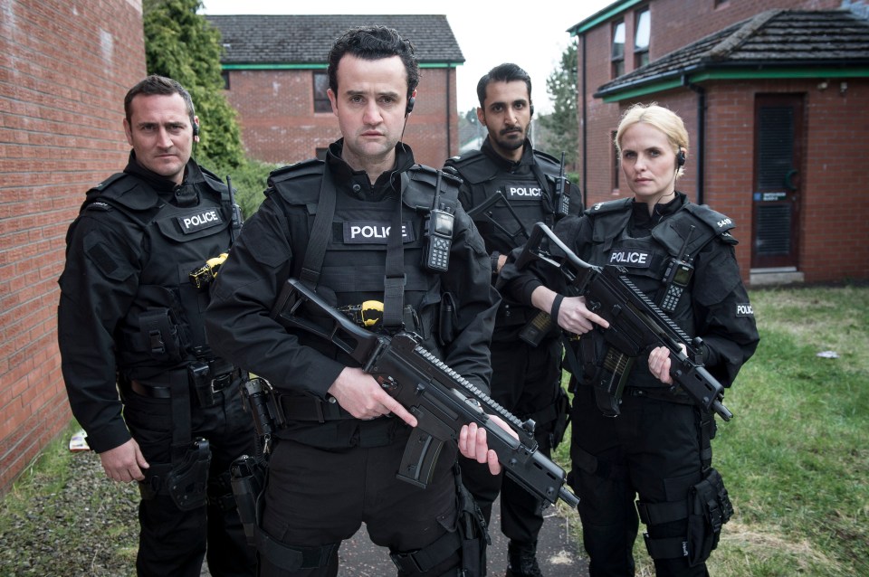 Line Of Duty star Leanne Best (right) also stars in the hit comedy programme