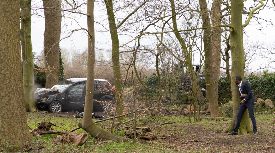 Ethan left Nicky to die after crashing his car while driving