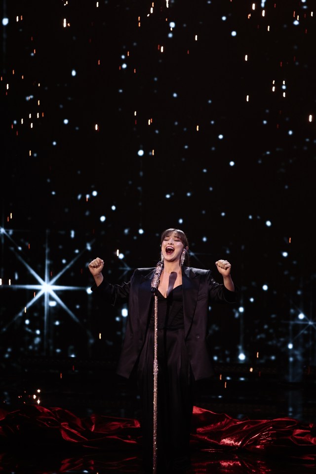 Earlier on in the series, the star won Amanda's golden buzzer