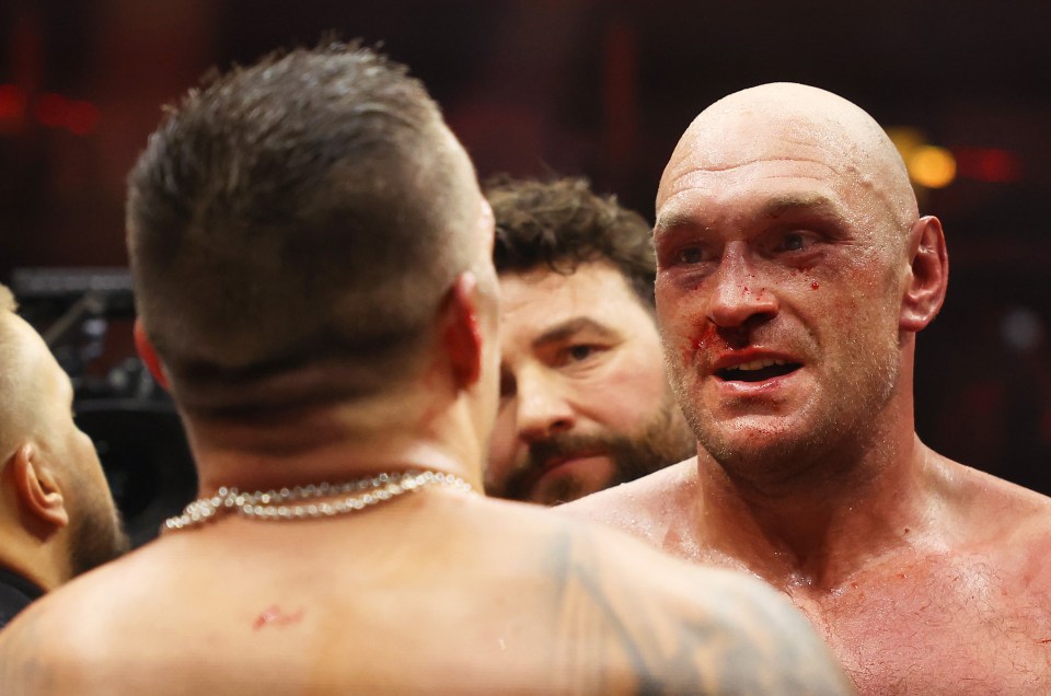 Tyson Fury instantly confirmed that he wants a rematch in October
