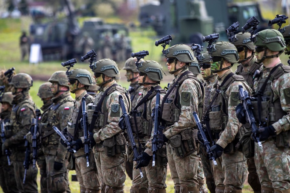 But Poland has been seen as Nato's poster boy thanks to its fierce war preparation