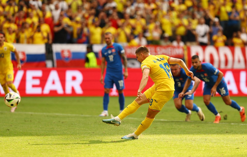 Razvan Marin levelled the scoring