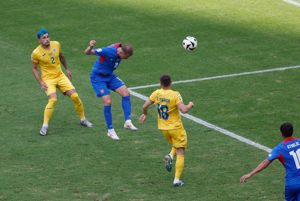 Ondrej Duda opened the scoring for Slovakia